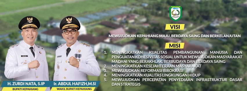 Visi Misi Bupati dan Wakil Bupati Kepahiang