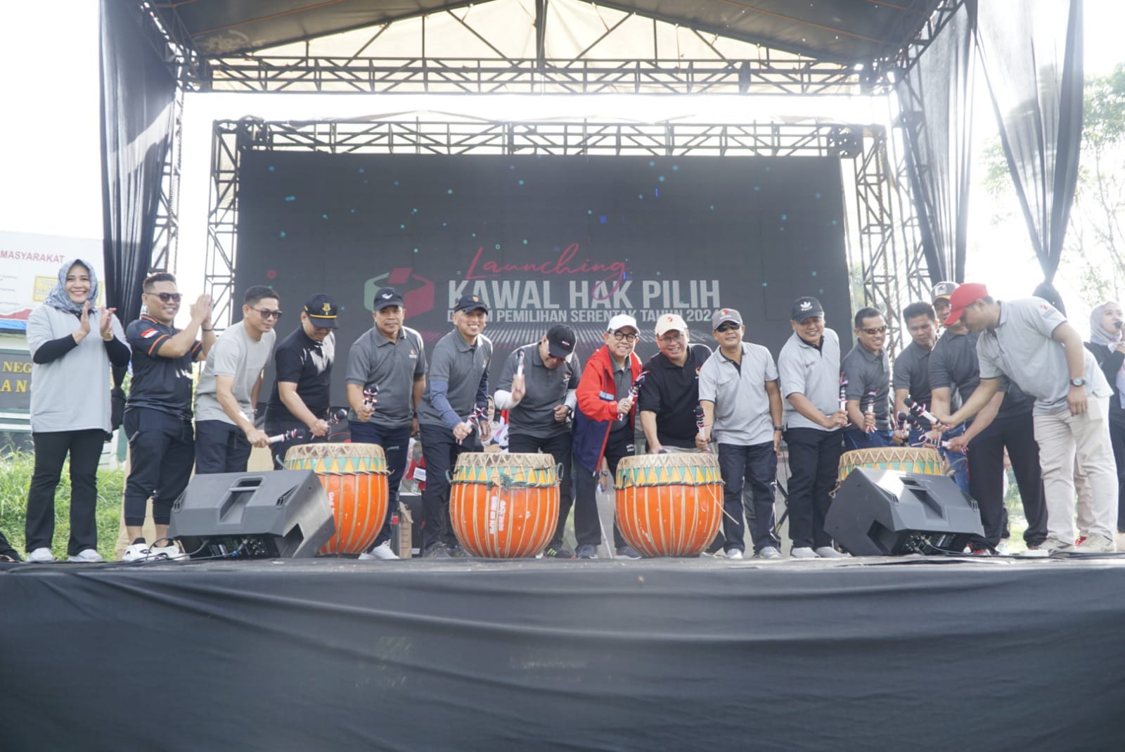 Bawaslu Kepahiang Launching Kawal Hak Pilih Pilkada 2024