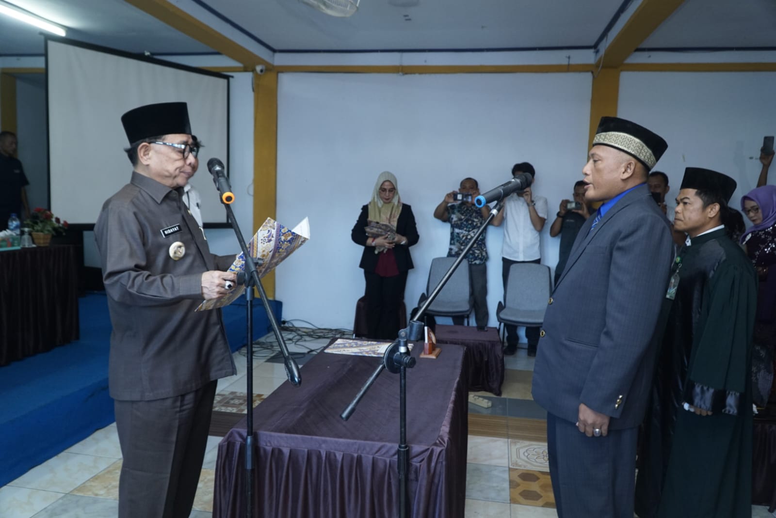 Bupati Lantik Direktur PDAM